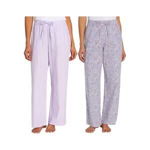 Gap Flannel PJ Pant 2-Pack (Size L) - NWT Color: Purple/Pink Floral